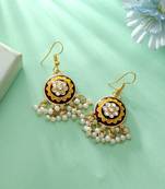 Multi color meenakari earrings