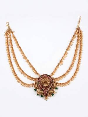  handcrafted temple antique jada billai with mattal 3