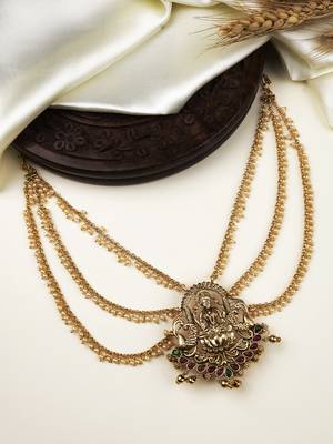  premium temple antique jada billai with mattal 1