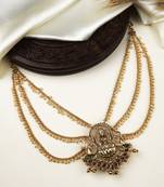  premium temple antique jada billai with mattal