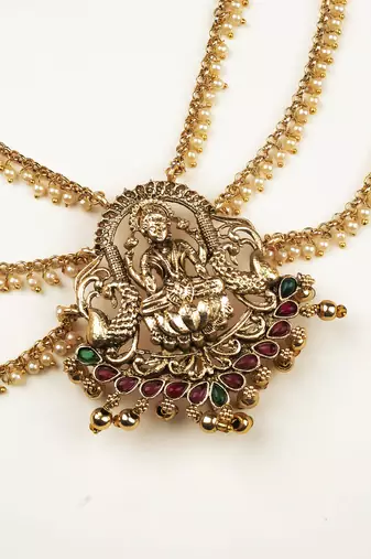  premium temple antique jada billai with mattal
