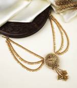  ethnic temple style antique jada billai with mattal