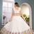White Color  Sequins and Thread Embroidery Work Chinon Silk Lahenga Choli Set