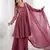 pink embroidered ethnic suit