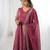 pink embroidered ethnic suit
