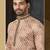 Men's chikankari with digital print straight multi kurta set