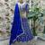 Royal Blue Color Sequins and Codding Embroidery Work Chinon Silk Lahenga Choli Set