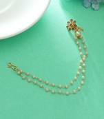 Gold color nose nath