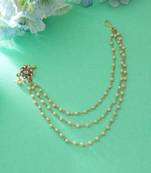 White color nose nath