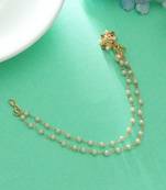 Gold color nose nath