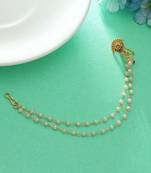 Gold color nose nath