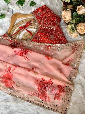 Red embroidered blouse se 2