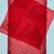 Red sequin designer saree
