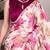 Floral printed saree