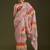 Pastel multicolor saree