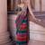 Multicolor stripe designer saree
