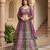 Lavender Color Sequins Embroidery Work Chinon  Silk Lahenga Choli set