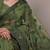 Olive green handloom style saree