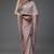 Dusty pink embellished saree