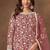 Mauve net  zari work salwar kameez suits size up to 42