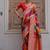 Multicolor banarasi art silk saree