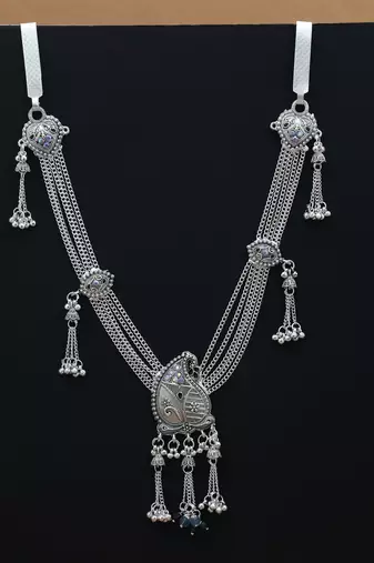 oxidised kamarband in assorted shades