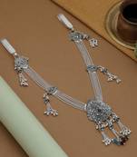 ethnic oxidised waist chain kamarband