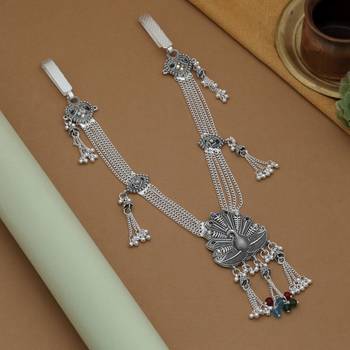 stylish oxidised kamarband in assorted colors 1