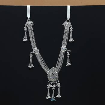 antique finish oxidised kamarband 2
