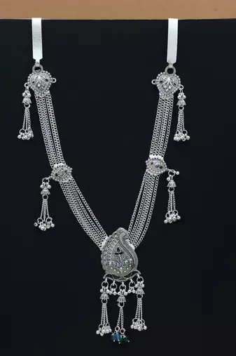 antique finish oxidised kamarband