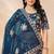 Blue Art Silk Sequins Work Semi Stitched Lehenga Choli Size Up To 42