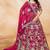 Pink Art Silk Sequins Work Semi Stitched Lehenga Choli Size Up To 42