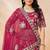 Pink Art Silk Sequins Work Semi Stitched Lehenga Choli Size Up To 42