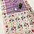Lavender faux banarasi silk saree with paithani rich weaved pallu and blouse