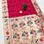 Pink  faux banarasi silk saree with paithani rich weaved pallu and blouse