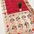 Red  faux banarasi silk saree with paithani rich weaved pallu and blouse