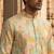 men’s Multicolor silk blend ethnic printed kurta