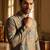 men's Multicolor silk blend printed straight kurta with trousers
