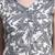 Women grey floral cotton  dress