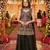 Dark green faux georgette readymade sharara salwar suit collection