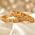 Gold laxmi floral temple ad bangle