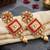 Lucky jewellery gold-plated ruby color traditional necklace set