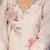 Women cream floral chanderi kurta set