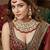 Lucky jewellery traditional kundan maroon jewellery set | bridal style royal ethnic necklace set