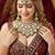 Lucky jewellery bridal kundan necklace set for women traditional indian wedding jewellery set