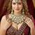 Lucky jewellery bridal kundan necklace set for women traditional indian wedding jewellery set