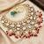 Lucky jewellery bridal kundan necklace set for women traditional indian wedding jewellery set