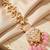 Traditional pink kundan & pearl long necklace set for women