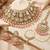 18 kt gold plated pink kundan bridal & semi-bridal necklace set