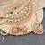 18 kt gold plated pink kundan bridal & semi-bridal necklace set